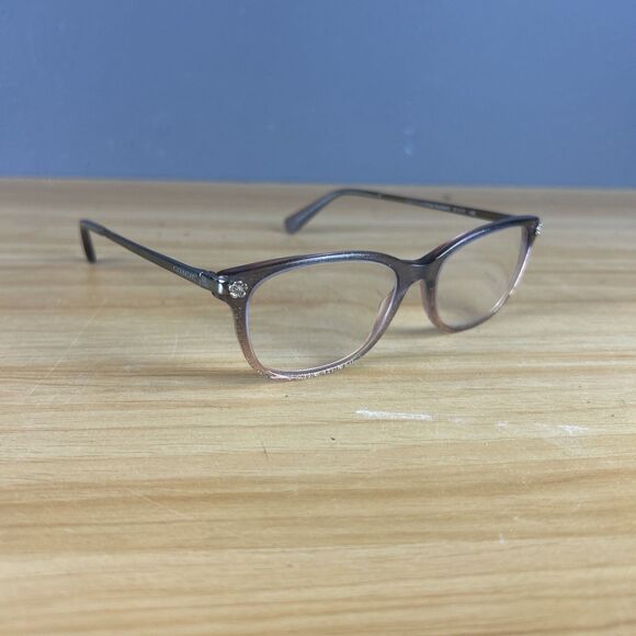 Coach Glasses Frames Only - Mod 5554 Violet Glitter Gradient HC6142 51 17 140 - Picture 1 of 7